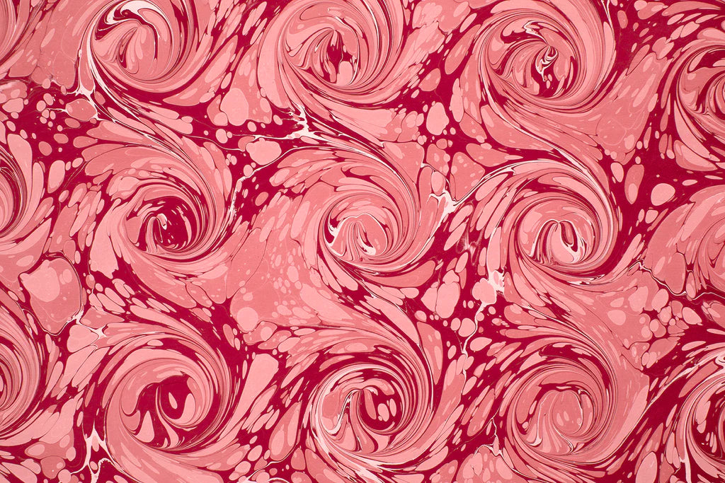 Pink and Red Viennese Curl