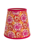 Snowshill in Pink, Orange and Red on Oatmeal