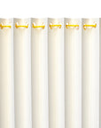 Ivory Pleated Lampshade with Yellow Cotton