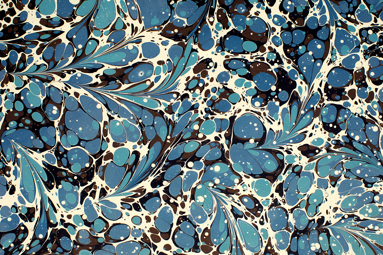 Modern Blue Floral