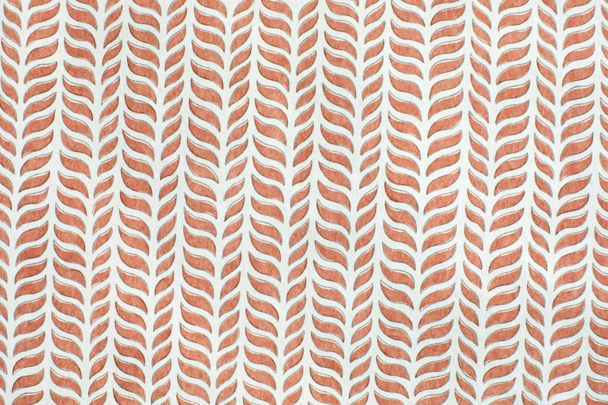 Delphine In Terracotta/Ecru