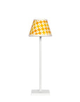 Small Chalky White Cordless Lamps and Sunflower Yellow Lampshade