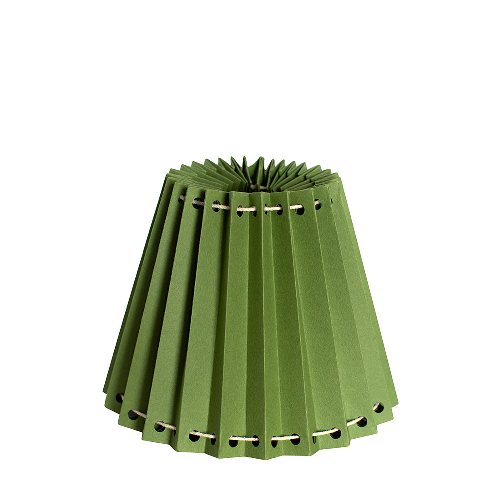 Olive Green Pleated
