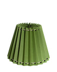 Olive Green Pleated