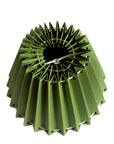 Olive Green Pleated