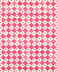 Joy of Print Checkerboard in Pomegranate