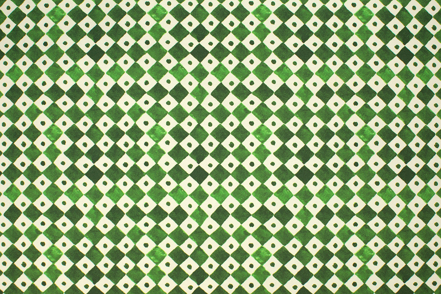 Joy of Print Checkerboard in Rocket Green