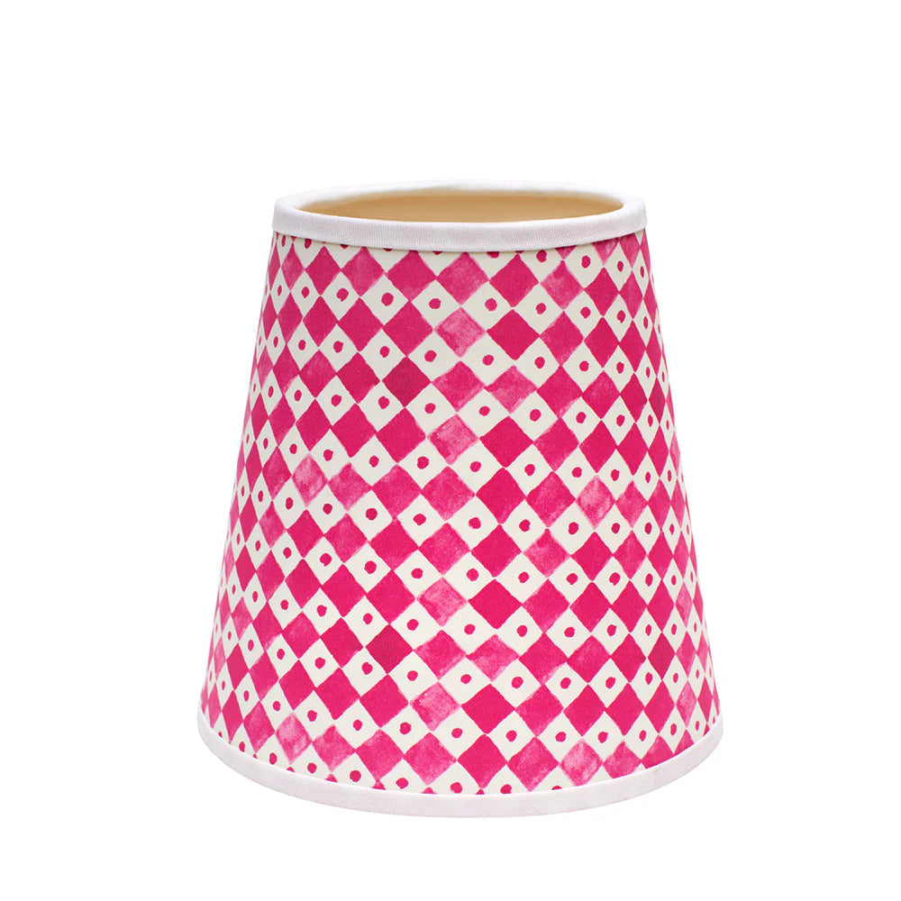 Sale Joy of Print Checkerboard in Pomegranate (P)