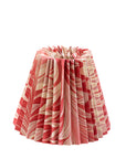 Pleated Pink and Red Star Anise