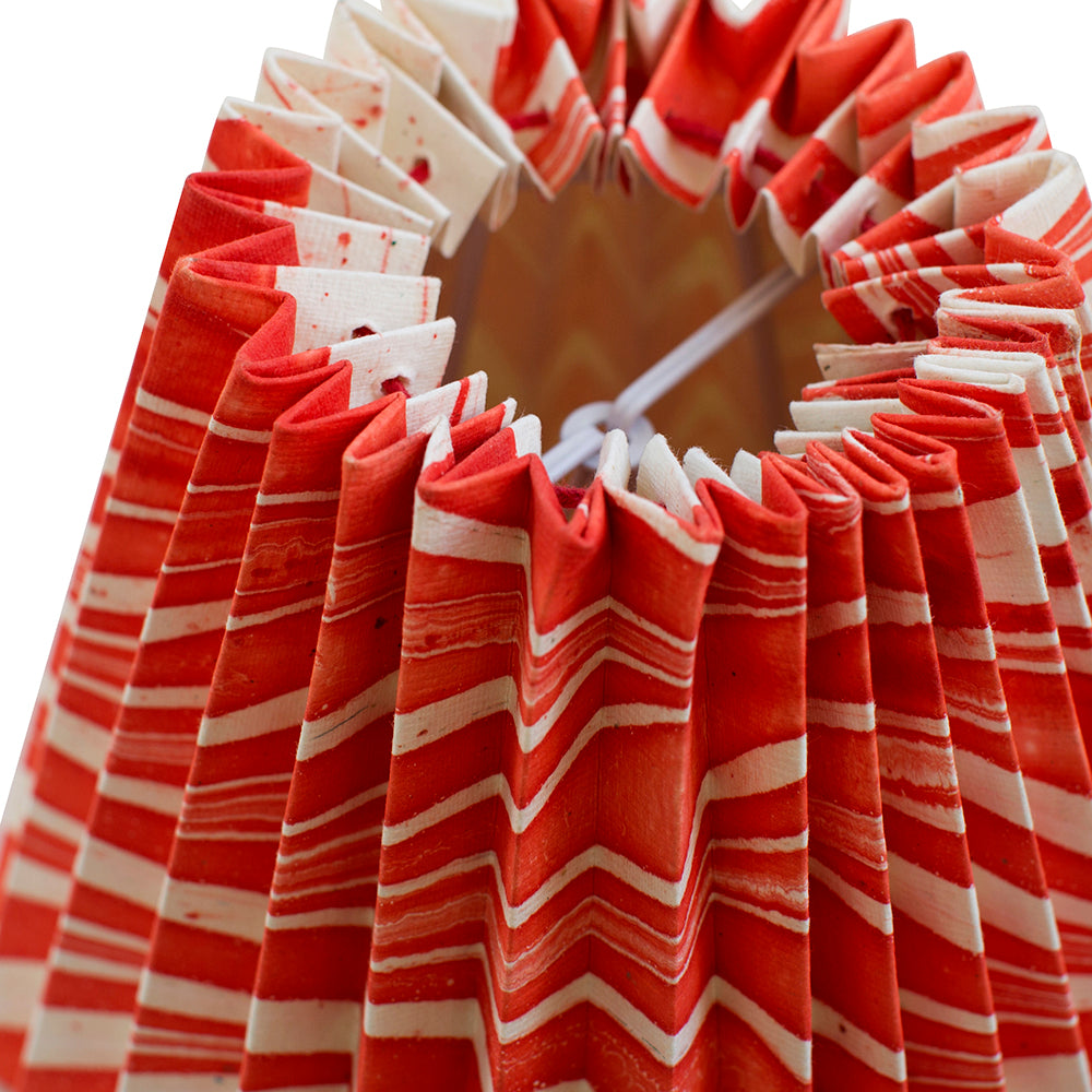 Pleated Red Banyan