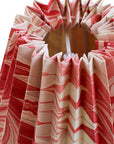 Pleated Pink and Red Star Anise