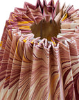 Pleated Pink and Yellow Star Anise