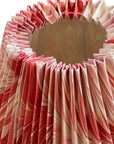 Pleated Pink and Red Star Anise