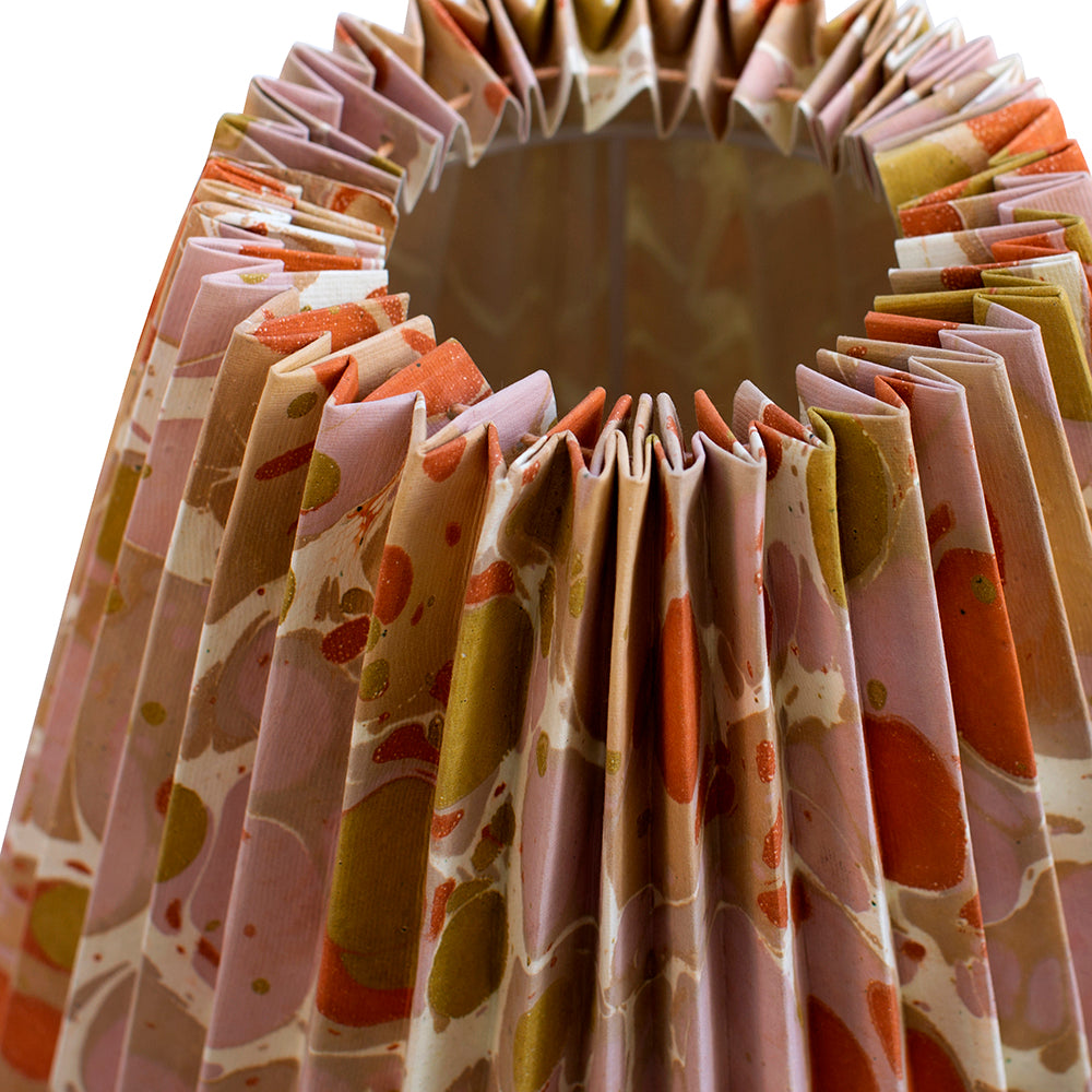 Pleated Saffron