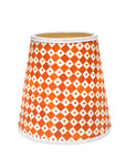 Joy of Print Checkerboard in Tangerine