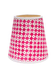 Joy of Print Checkerboard in Pomegranate
