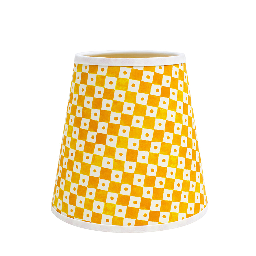 Joy of Print Checkerboard in Sunflower Yellow
