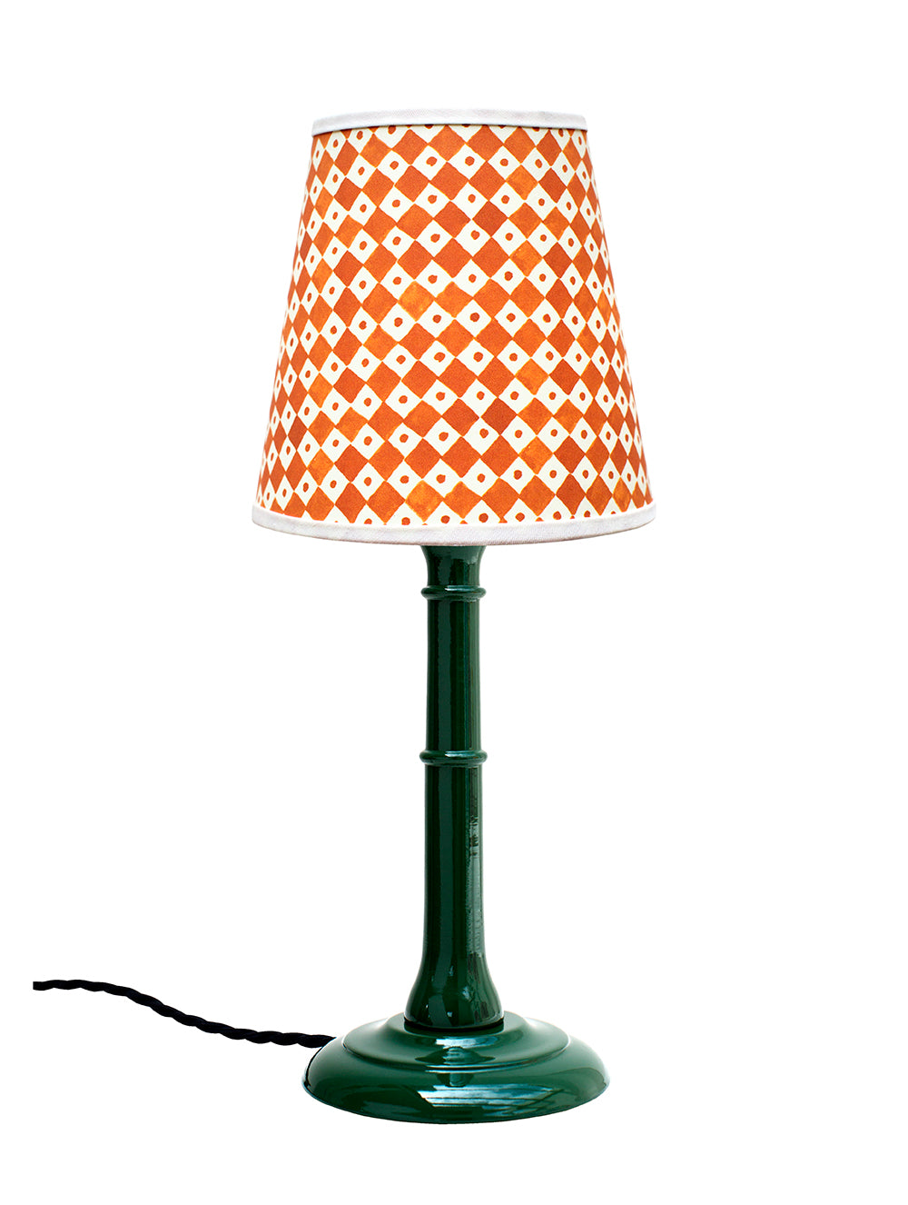 Joy of Print Checkerboard in Tangerine