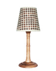 Paper Lampshade Kit Nutmeg Checkerboard (Pair)