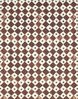 Paper Lampshade Making Kit Nutmeg Checkerboard (Single)